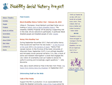 Tablet Screenshot of disabilityhistory.org